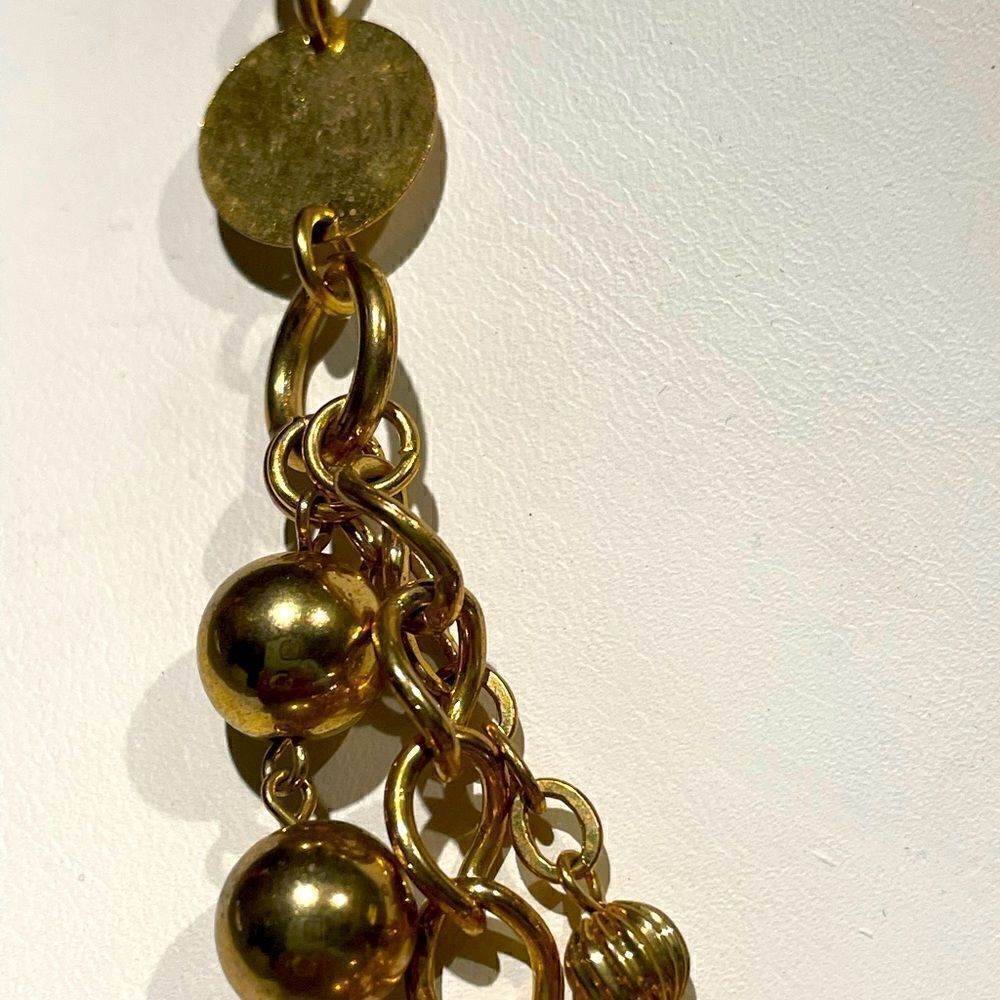 Gold tone necklace - Picture 3 of 5